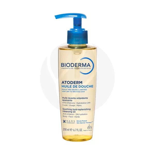 Изображение товара Bioderma Atoderm масло для душа для сухой чувствительной кожи 200мл Изображение товара Bioderma Atoderm масло для душа для сухой чувствительной кожи 200мл