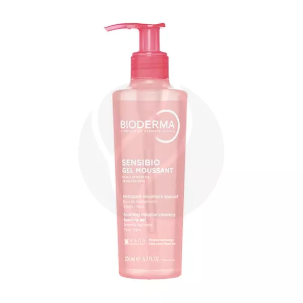 Изображение товара Bioderma Sensibio гель очищающий для чувствительной кожи 200мл Изображение товара Bioderma Sensibio гель очищающий для чувствительной кожи 200мл