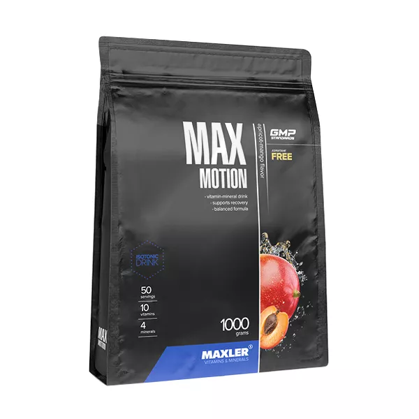 Maxler MaxMotion Изотоник порошок со вкусом абрикоса и манго, 1000г