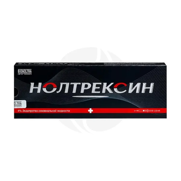 Изображение товара Нолтрексин эндопротез синовиальной жидкости 2 мл №1 для восстановления суставов Изображение товара Нолтрексин эндопротез синовиальной жидкости 2 мл №1 для восстановления суставов