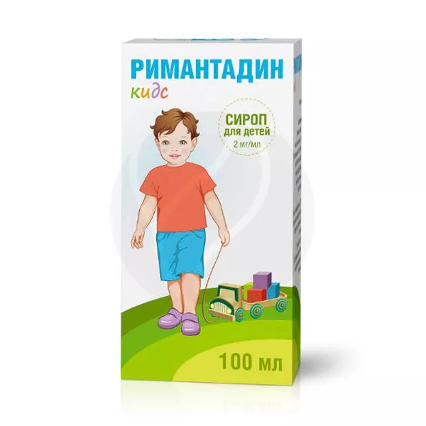 Изображение товара Римантадин Кидс сироп для детей 2мг/мл, 100мл Изображение товара Римантадин Кидс сироп для детей 2мг/мл, 100мл