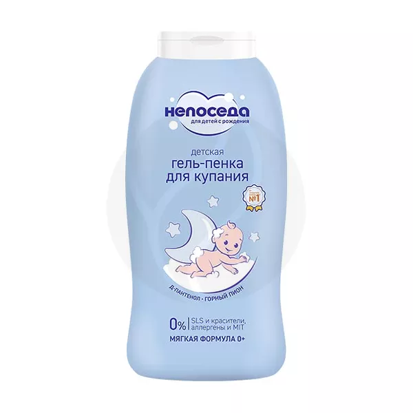 Изображение товара Непоседа гель-пенка для купания с ароматом горного пиона 400мл Изображение товара Непоседа гель-пенка для купания с ароматом горного пиона 400мл