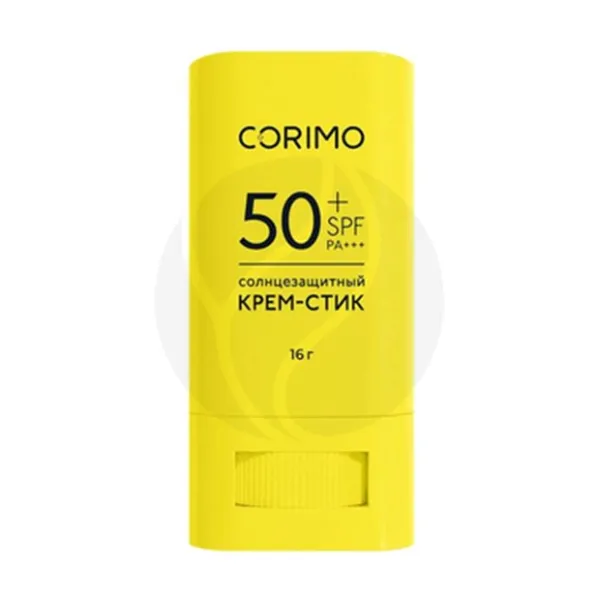 Изображение товара Corimo солнцезащитный крем-стик SPF50+ с гиалуроновой кислотой 16г Изображение товара Corimo солнцезащитный крем-стик SPF50+ с гиалуроновой кислотой 16г