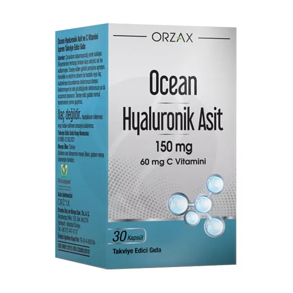 Изображение товара Orzax Ocean Гиалуроновая кислота капсулы №30 для увлажнения кожи Изображение товара Orzax Ocean Гиалуроновая кислота капсулы №30 для увлажнения кожи