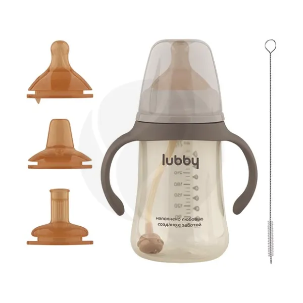 Изображение товара Поильник-непроливайка Lubby 3в1 300 мл для малышей Изображение товара Поильник-непроливайка Lubby 3в1 300 мл для малышей