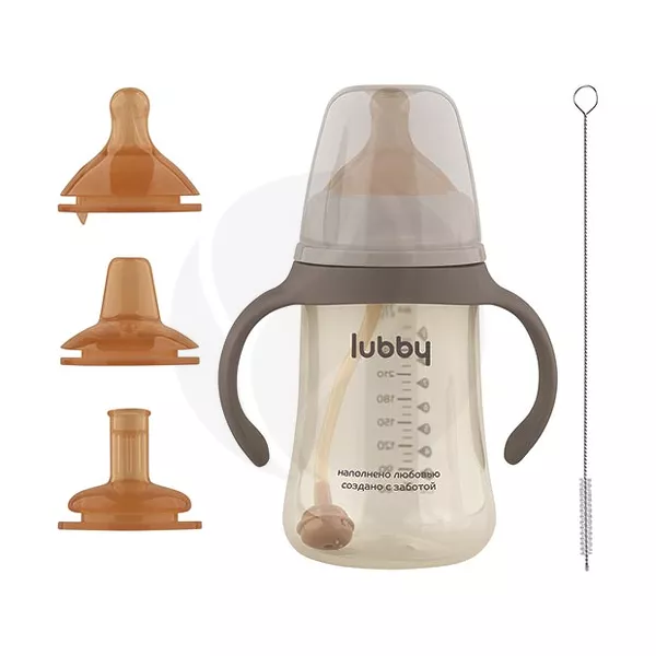 Изображение товара Поильник-непроливайка Lubby 3в1 300 мл для малышей Изображение товара Поильник-непроливайка Lubby 3в1 300 мл для малышей