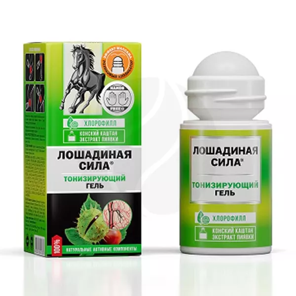 Изображение товара Гель тонизирующий с конским каштаном и пиявкой 90 мл роллер для вен и сосудов Изображение товара Гель тонизирующий с конским каштаном и пиявкой 90 мл роллер для вен и сосудов
