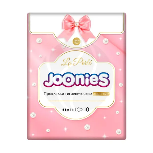 Изображение товара Гигиенические прокладки Joonies La Perle дневные 10 шт - надежная защита и комфорт