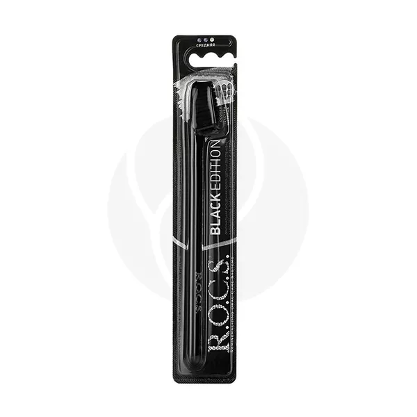 Изображение товара R.O.C.S. XL-Clean Black Edition зубная щетка средней жесткости