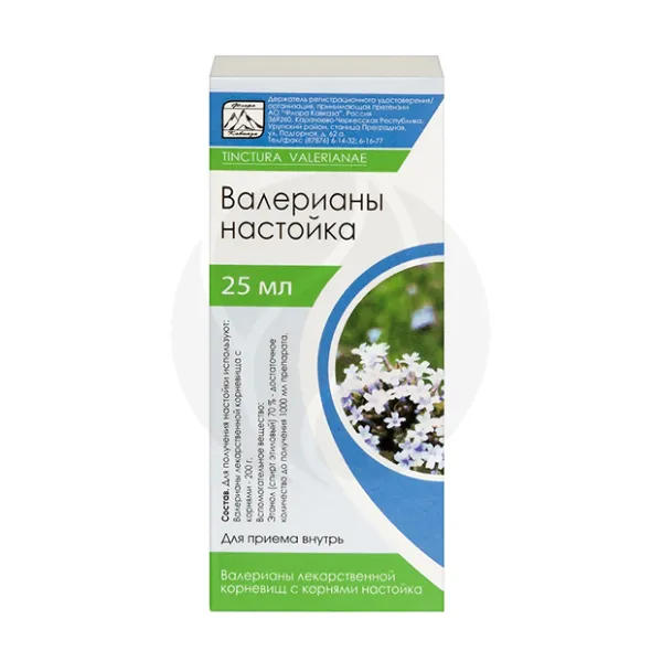 Изображение товара Валерианы настойка, 25мл