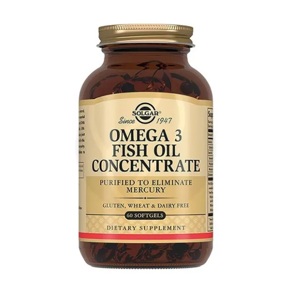 Изображение товара Solgar Концентрат рыбьего жира Омега-3 капсулы 60 шт США