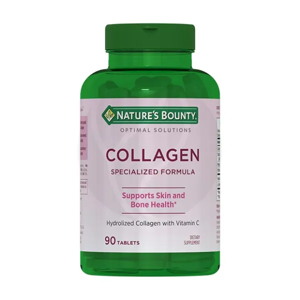 Изображение товара Nature's Bounty Гидролизованный коллаген с витамином C таблетки 90 шт