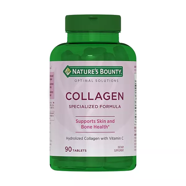 Изображение товара Nature's Bounty Гидролизованный коллаген с витамином C таблетки 90 шт