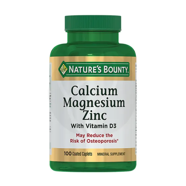 Изображение товара Nature's Bounty Кальций-Магний-Цинк таблетки №100 для костей и иммунитета