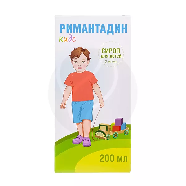 Изображение товара Римантадин Кидс сироп для детей 2мг/мл, 200мл Изображение товара Римантадин Кидс сироп для детей 2мг/мл, 200мл
