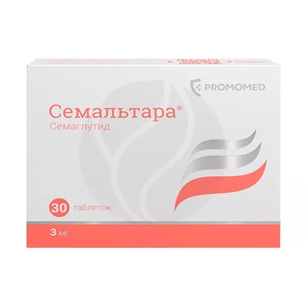 Изображение товара Семальтара таблетки 3мг, №30