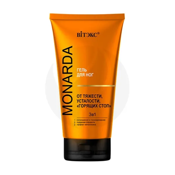 Изображение товара Вiтэкс Monarda гель для ног 3 в 1 с троксерутином и целебным экстрактом монарды, 150мл