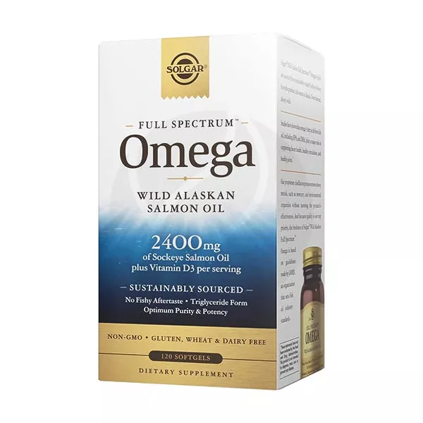 Изображение товара Омега-Комплекс Solgar из дикого лосося капсулы Изображение товара Омега-Комплекс Solgar из дикого лосося капсулы