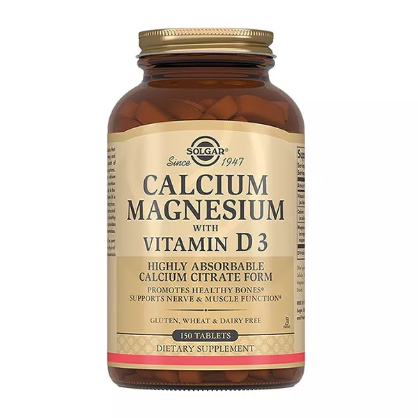 Изображение товара Solgar Кальций-Магний с витамином Д3 таблетки, №150