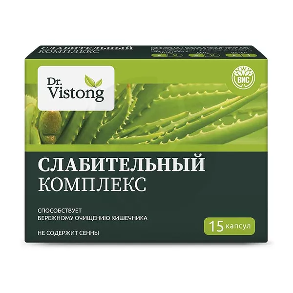 Изображение товара Dr.Vistong Слабительный комплекс капсулы, №15