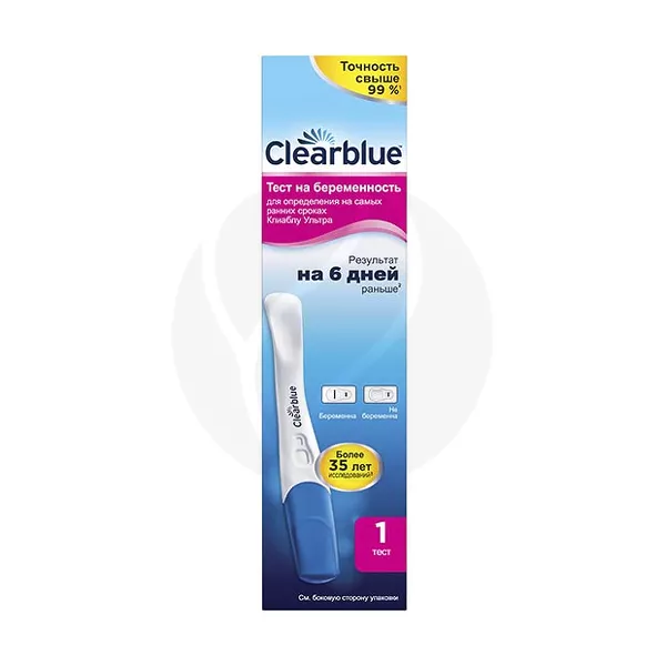 Изображение товара Clearblue Ultra тест на беременность, 1шт