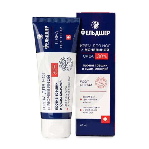 Изображение товара Крем для ног НП Урея 30% против трещин и сухих мозолей, 70 мл