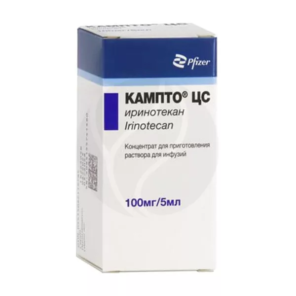 Изображение товара Кампто ЦС концентрат для инфузий 20мг/мл 5мл №1 Индия