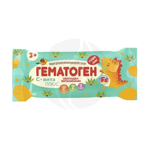 Изображение товара Гематоген С-Вита Плюс (3+), 50г