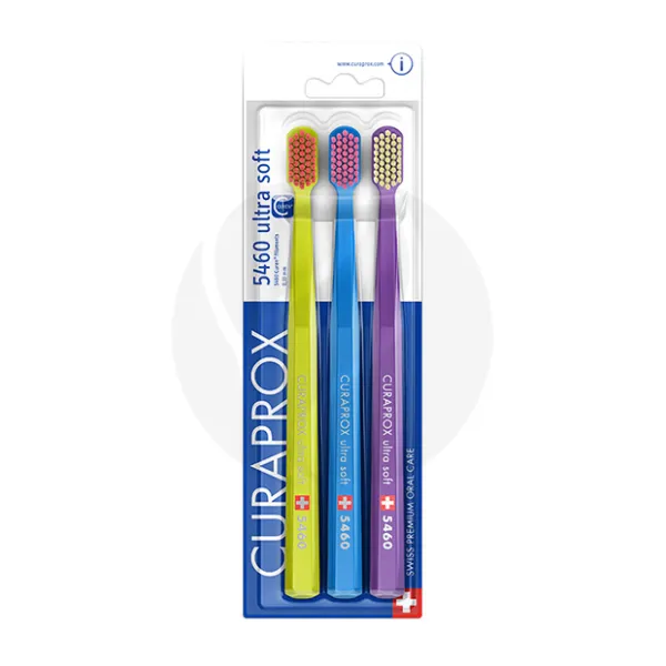 Изображение товара Curaprox CS 5460 Ultra Soft набор ультрамягких зубных щеток, цвет в ассортименте, 3шт Изображение товара Curaprox CS 5460 Ultra Soft набор ультрамягких зубных щеток, цвет в ассортименте, 3шт