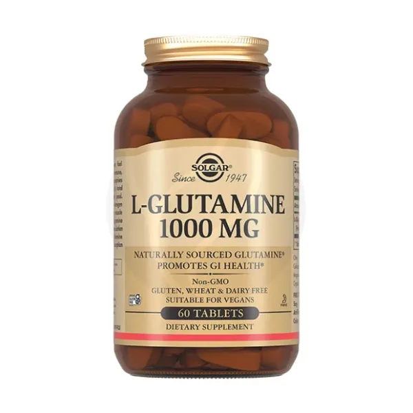 Изображение товара Таблетки Solgar L-глутамин 1000мг - 60 шт Изображение товара Таблетки Solgar L-глутамин 1000мг - 60 шт