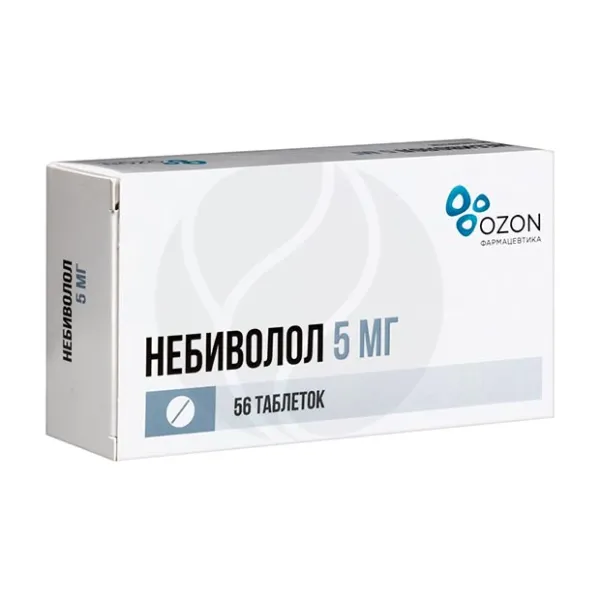 Изображение товара Небиволол таблетки 5мг, №56