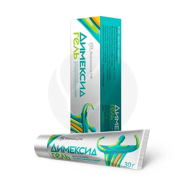 Изображение товара Димексид гель д/наружн. прим. 25%, 30г