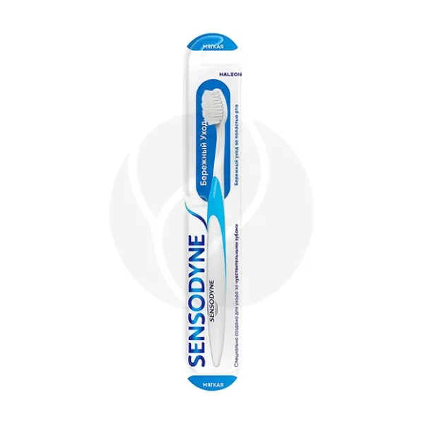 Изображение товара Sensodyne Бережный уход зубная щетка мягкая, цвет в ассортименте
