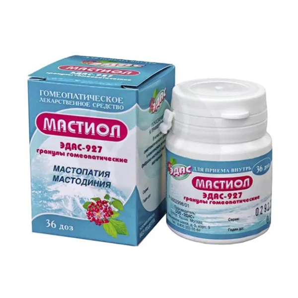 Изображение товара Гомеопатические гранулы Мастиол Эдас-927 36 доз
