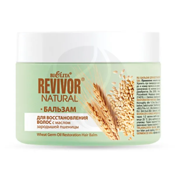 Изображение товара Bielita Revivor Natural бальзам для восстановления волос с маслом зародышей пшеницы, 300мл