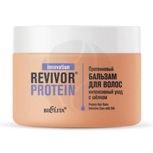 Изображение товара Bielita Revivor Protein Протеиновый бальзам для волос Интенсивный уход с шелком, 300мл