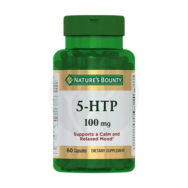 Изображение товара Nature's Bounty 5-гидрокситриптофан (5-НТР) капсулы, №60 Изображение товара Nature's Bounty 5-гидрокситриптофан (5-НТР) капсулы, №60