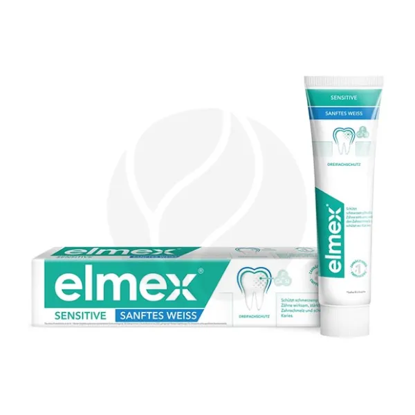 Изображение товара Elmex Sensitive Plus зубная паста отбеливающая, 75мл