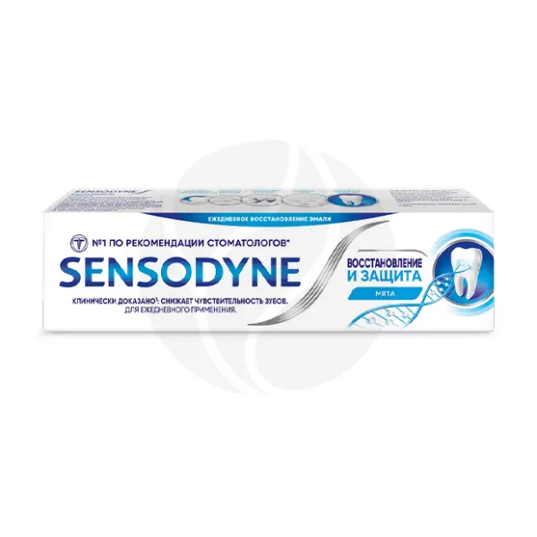 Изображение товара Зубная паста Sensodyne Восстановление и Защита 75 мл Изображение товара Зубная паста Sensodyne Восстановление и Защита 75 мл