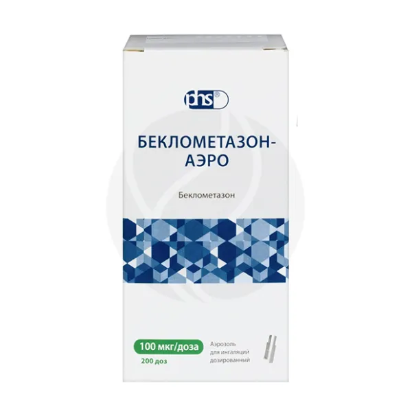 Беклометазон-Аэро аэроз. д/ингал. доз. 100мкг/доза, 200доз
