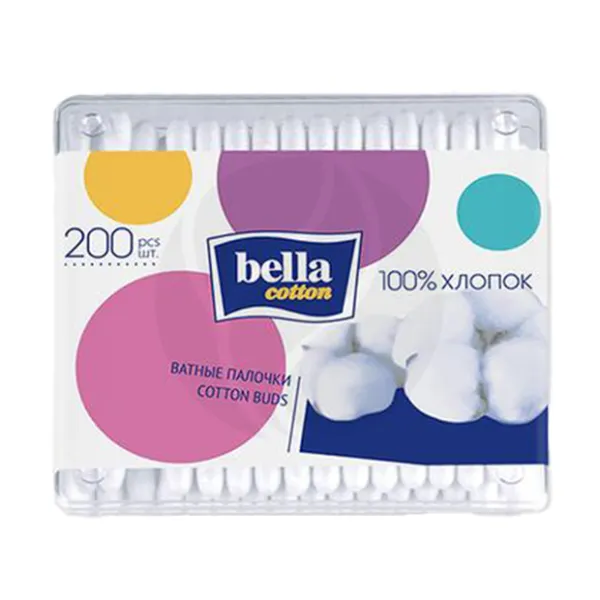 Bella Сotton ватные палочки, 200шт