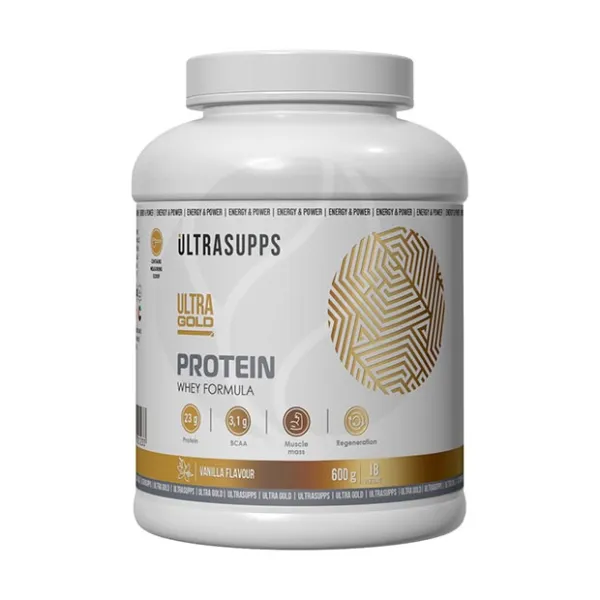 Ultrasupps Ultra Gold протеин со вкусом ваниль, 600г