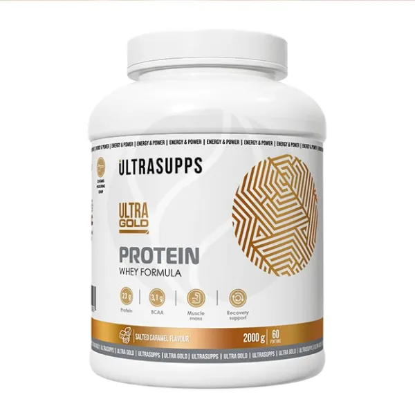 Ultrasupps Ultra Gold Протеин порошок со вкусом соленая карамель, 2000г
