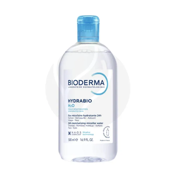 Bioderma Hydrabio H2O мицеллярная вода для обезвоженной чувствительной кожи, 500мл