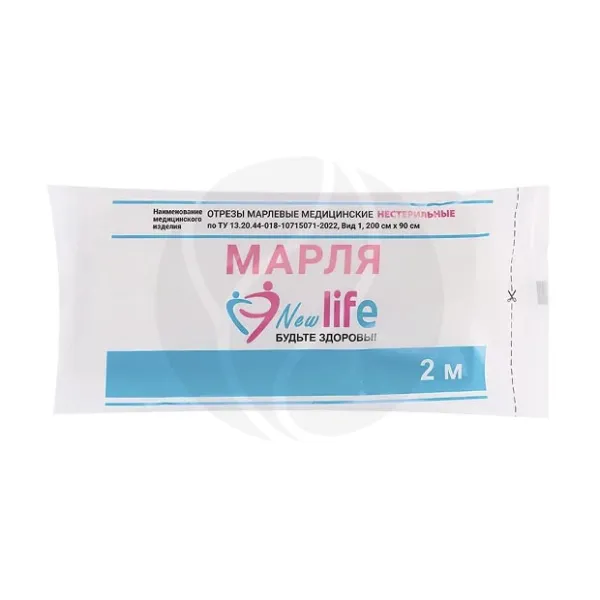 Изображение товара New life марля медицинская нестерильная, 2м