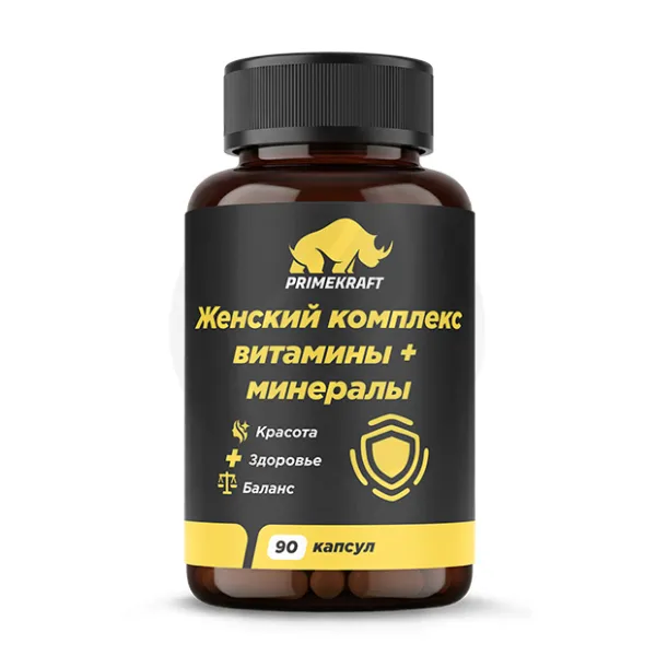 Изображение товара Primekraft Женский комплекс витамины+минералы капсулы, №90