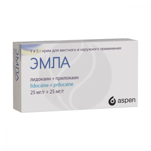Изображение товара Эмла  крем д/местн. и наружн. прим., 5г, №1