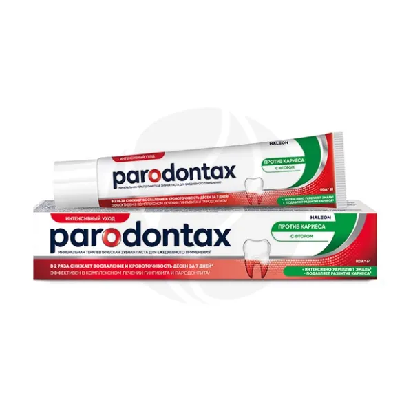 Parodontax  зубная паста против кариеса, с фтором, 75мл