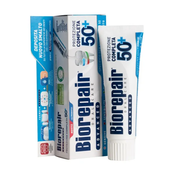 Biorepair Максимальная защита после 50 лет зубная паста, 75мл