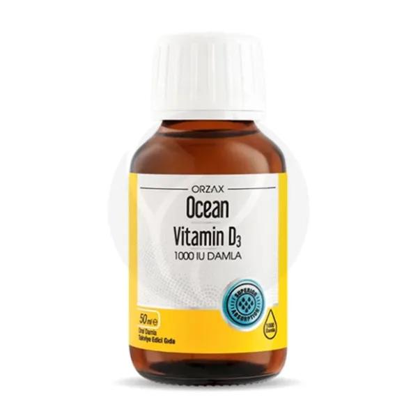Изображение товара Orzax Ocean Витамин Д3 масляные капли д/приема внутрь, 1000МЕ, 50мл Изображение товара Orzax Ocean Витамин Д3 масляные капли д/приема внутрь, 1000МЕ, 50мл